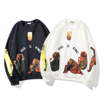 Kayne West Jesus Is King Fleece Sweatshirt