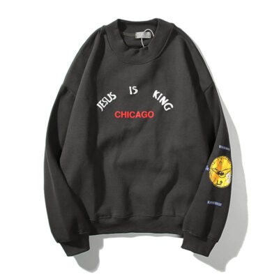 Kanye West Jesus Is King Chicago Limited Pullover Sweatshirt