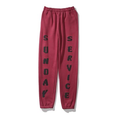 Kanye West Service Logo Jogger Pants Sweatpants