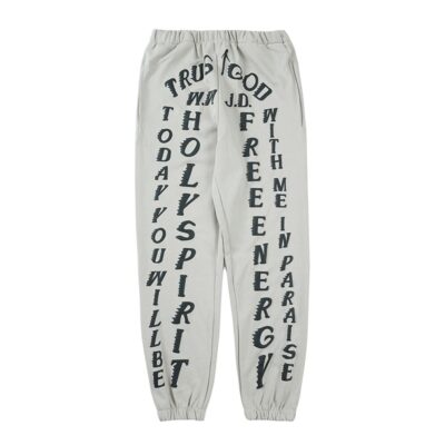 Jesus Is King Trust God Printed Pants