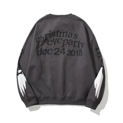 Kayne West Kardashia jenner west christmas Sweatshirt