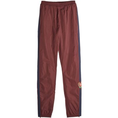 Kayne West Men Wine Red Sweatpants Trousers
