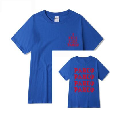 Kanye West I Feel Like Pablo T-shirt Men Streetwear