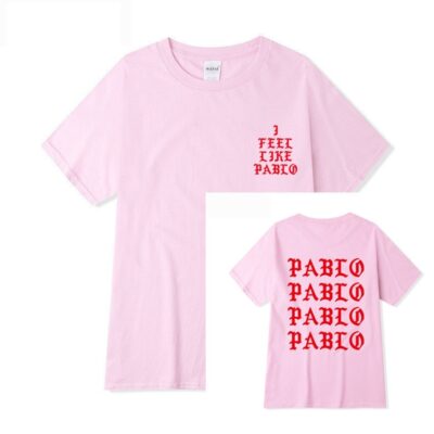 Kanye West I Feel Like Pablo T-shirt Men Streetwear