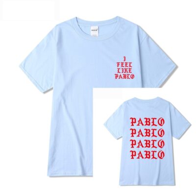 Kanye West I Feel Like Pablo T-shirt Men Streetwear