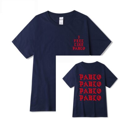 Kanye West I Feel Like Pablo T-shirt Men Streetwear