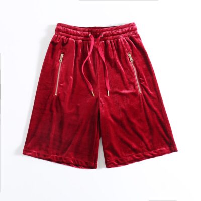 Kayne West Shorts Velvet Trousers