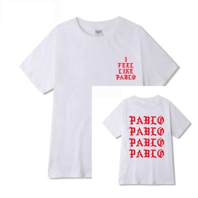 Kanye West I Feel Like Pablo T-shirt Men Streetwear