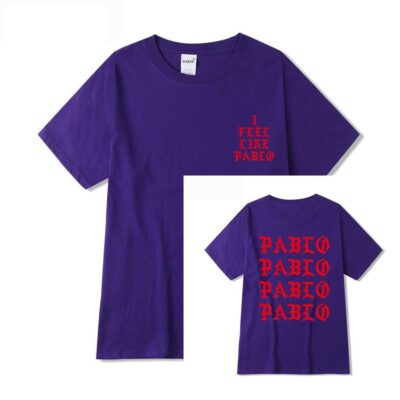 Kanye West I Feel Like Pablo T-shirt Men Streetwear