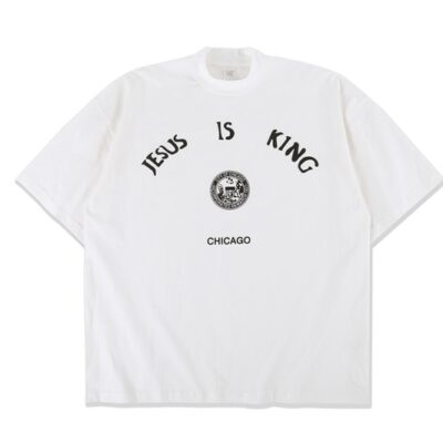 Jesus is King Chicago White T-Shirt