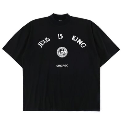 Jesus is King Chicago Black T-Shirt