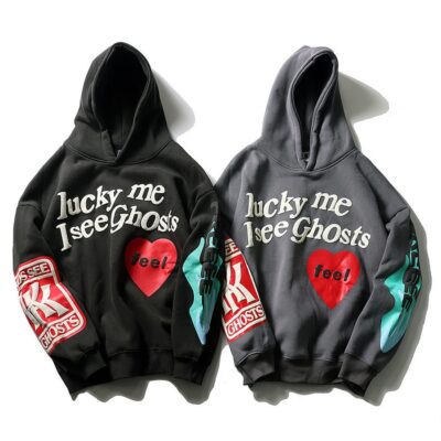 Luck Me I See Ghosts Kanye West Hoodie