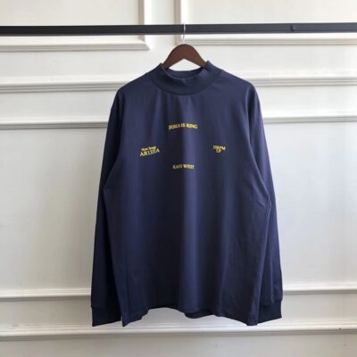 Kanye Jesus Is King Turtleneck Long Sleeve T Shirt