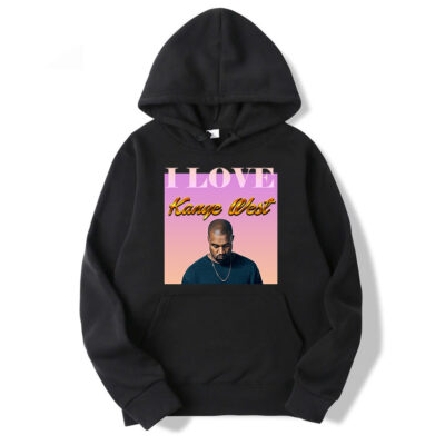 I Love Kanye West Poster Hoodie